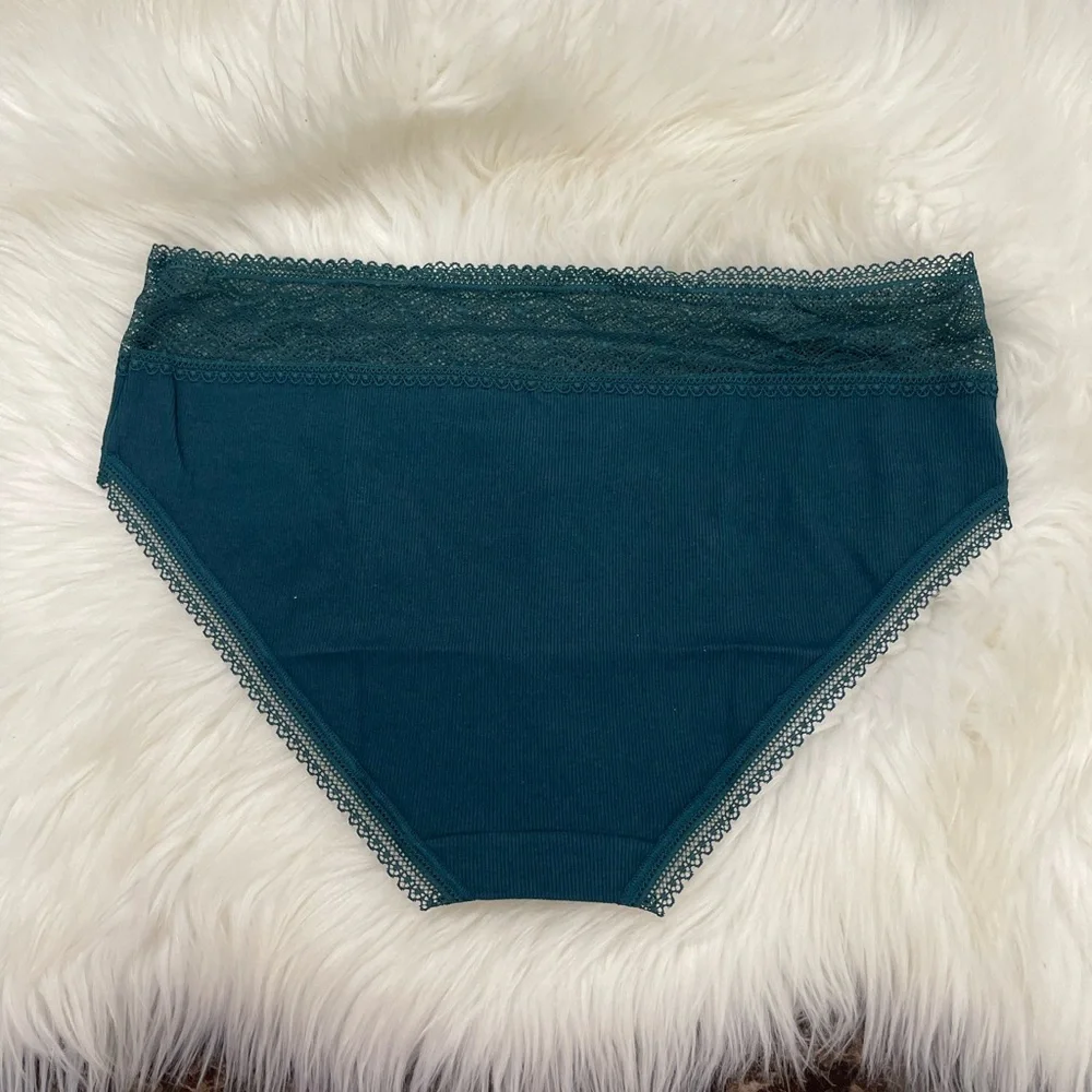 Victoria’s Secret The Lacie Lace - Waist Cotton Hiphugger Panty Underwear. NWT
